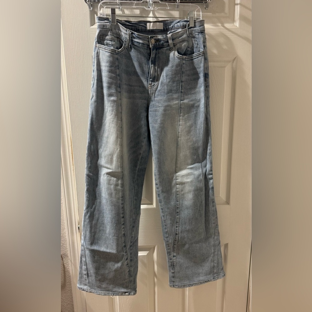 Women's Classic Light wide Leg Jeans
